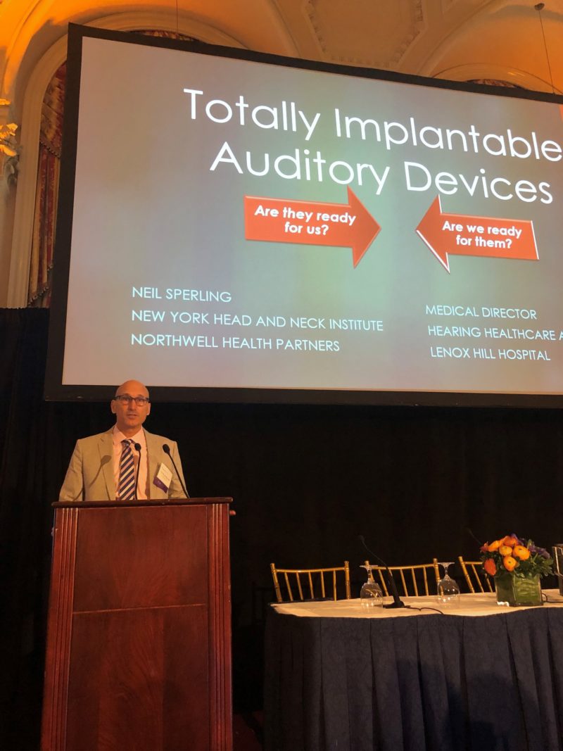 New York Head & Neck Institute Implantable Auditory Devices 2019 conference